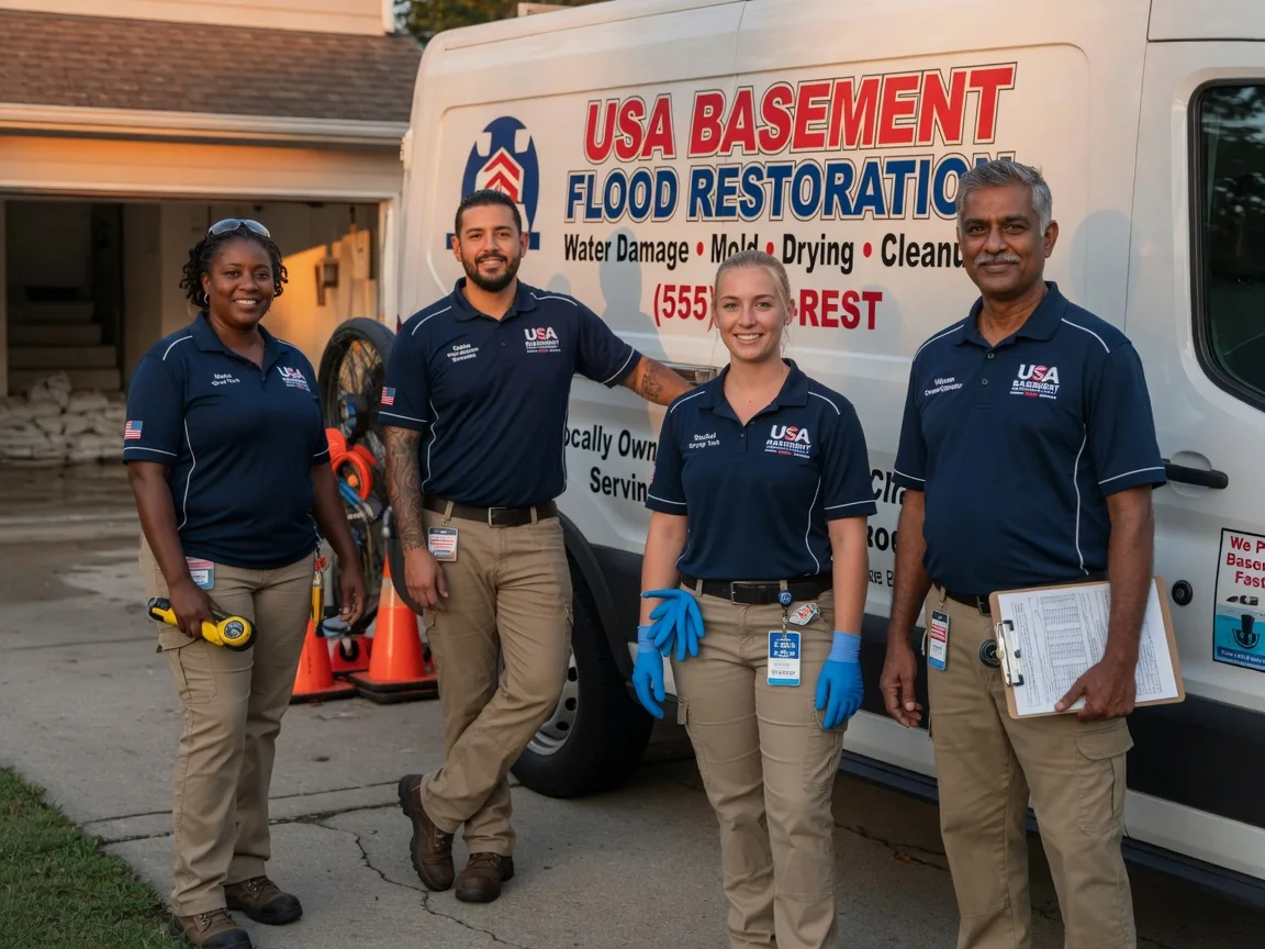 Basement Flood Cleanup company in Bisbee, ND